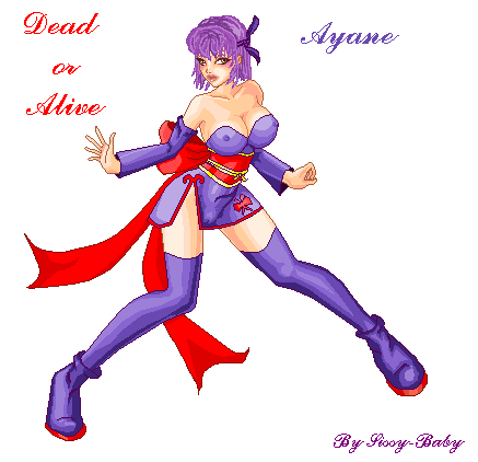 Ayane, from Dead or Alive game